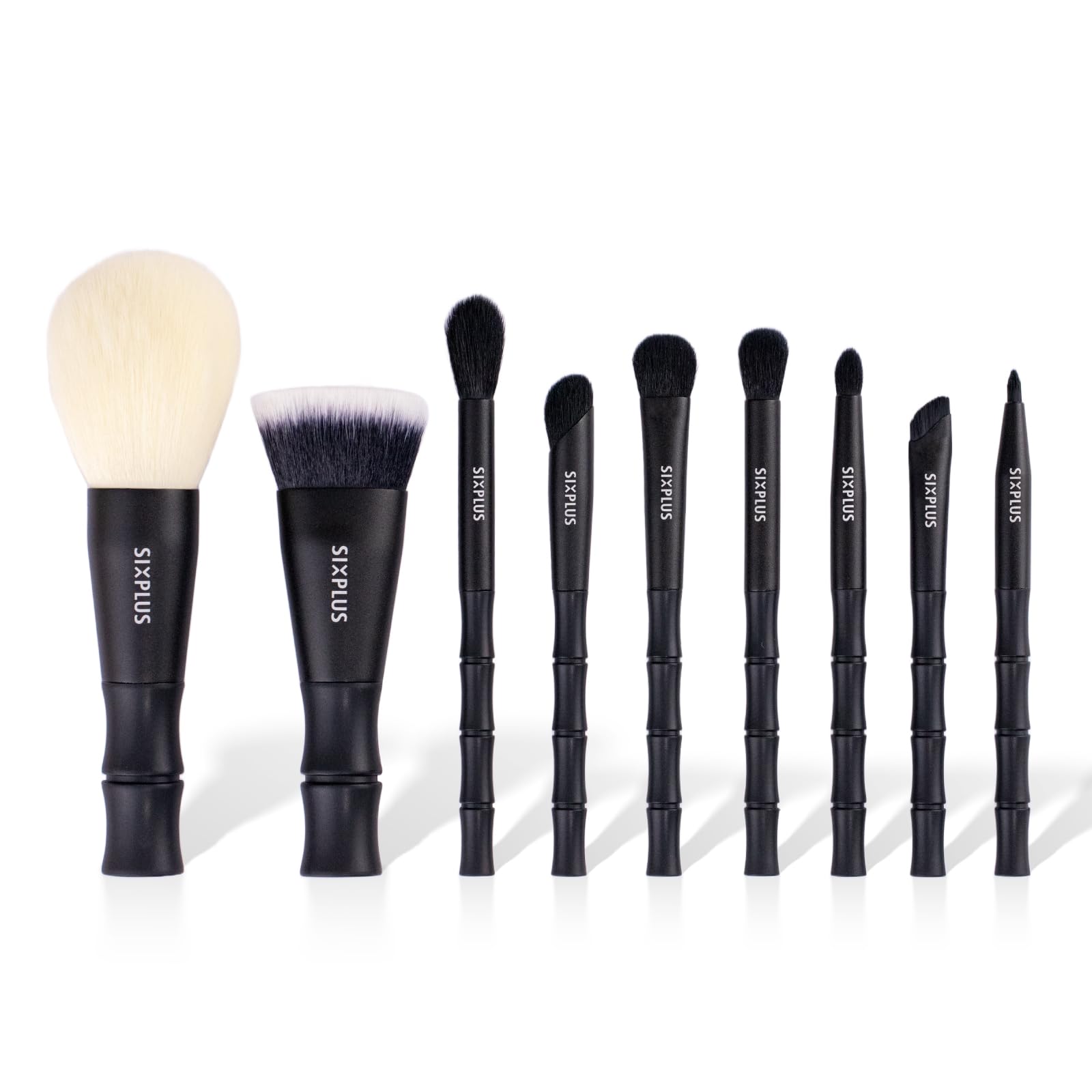 Набор кистей для макияжа SIXPLUS Black Bamboo, популярных косметических средств, теней для век, включает в себя косметичку Zen 9, Кисть, Кисть, Кисть, Кисть,
Набор кистей для макияжа SIXPLUS Black Bamboo, популярных косметических средств, теней для век, включает в себя косметичку Zen 9, Кисть, Кисть, Кисть, Кисть,