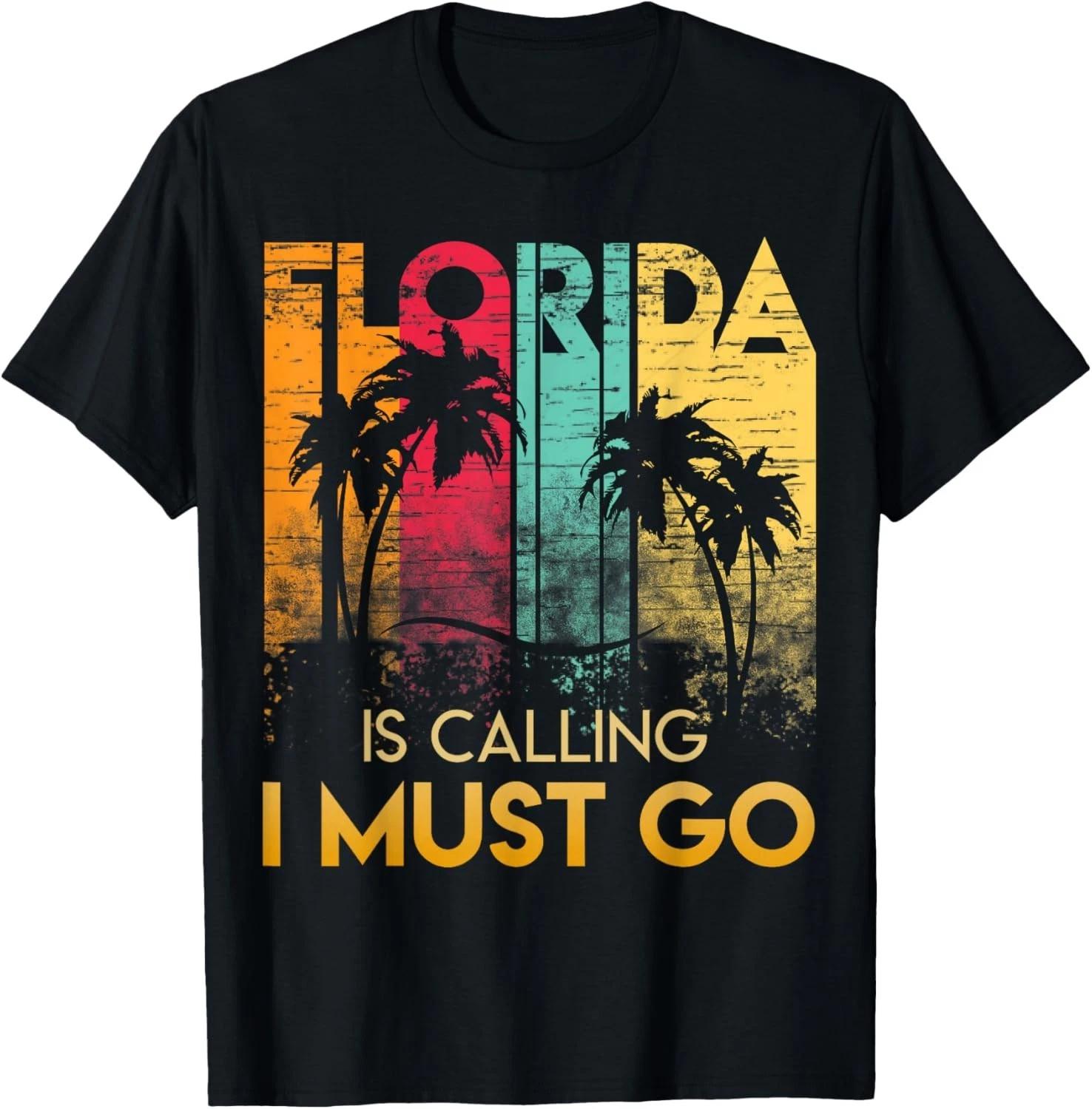 Florida Is Calling I Must Go Shirt Vintage Summer Beach Sun Gift Unisex T-Shirt L
Florida Is Calling I Must Go Shirt Vintage Summer Beach Sun Gift Unisex T-Shirt L