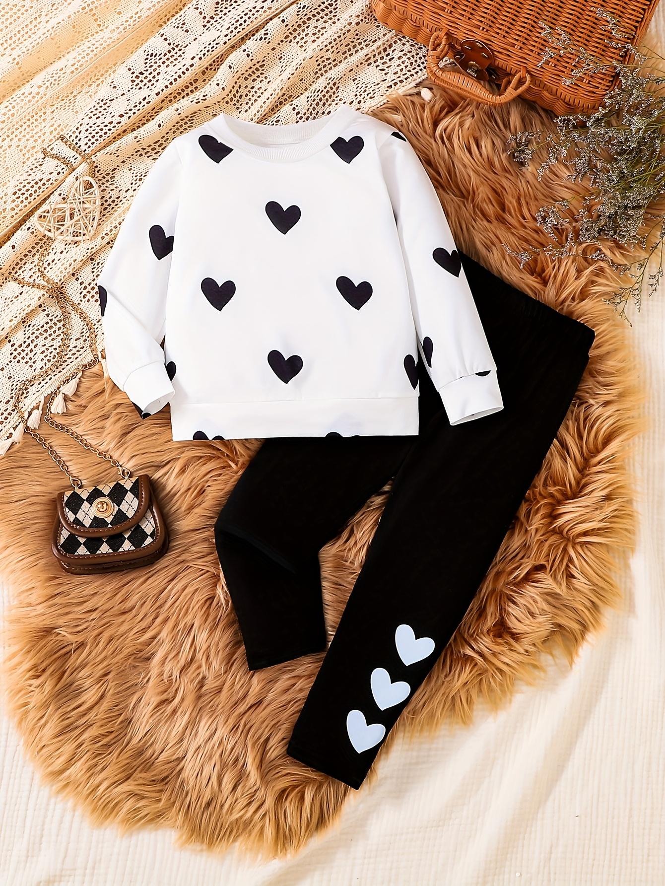Two sets of cute heart-patterned casual round-neck long-sleeved pullovers and pants sets, suitable for 1-6 to wear in autumn/winter 9-12M белый
Two sets of cute heart-patterned casual round-neck long-sleeved pullovers and pants sets, suitable for 1-6 to wear in autumn/winter 9-12M белый