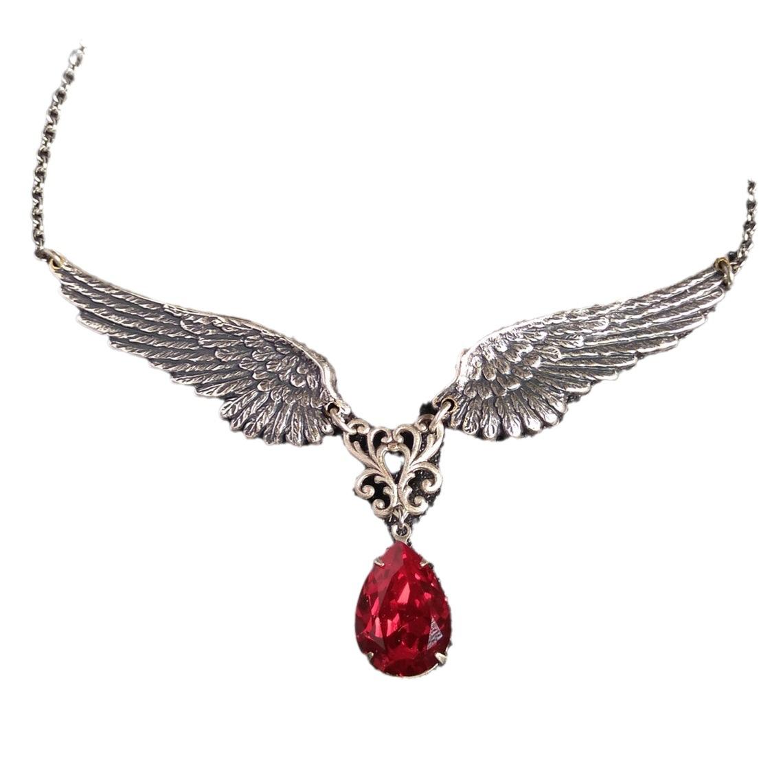 Ожерелье с крыльями ангела для мужчин и женщин, элегантное ювелирное украшение
Ожерелье с крыльями ангела для мужчин и женщин, элегантное ювелирное украшение