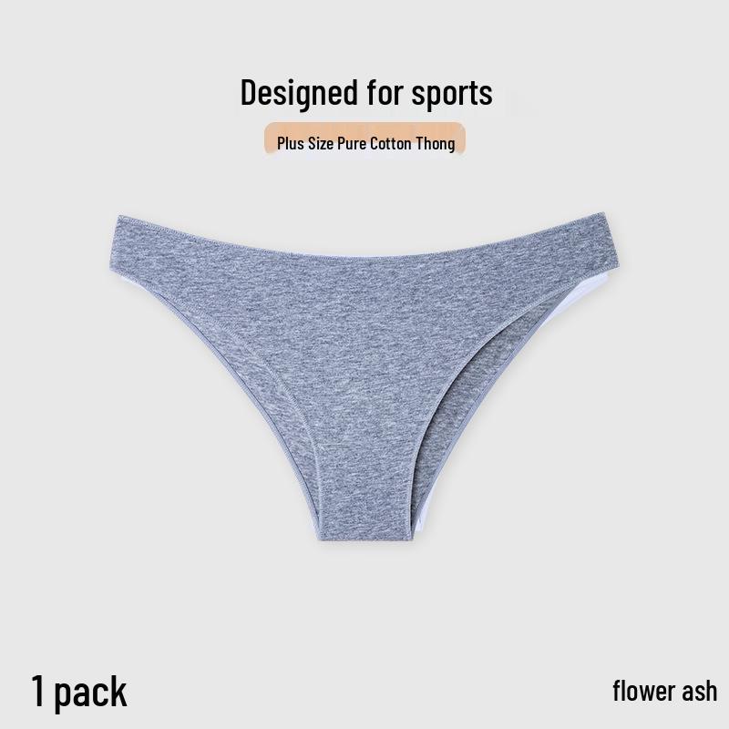 Pure Cotton Women s Sexy Low-Waist Plus Size Triangle Panties M
Pure Cotton Women s Sexy Low-Waist Plus Size Triangle Panties M