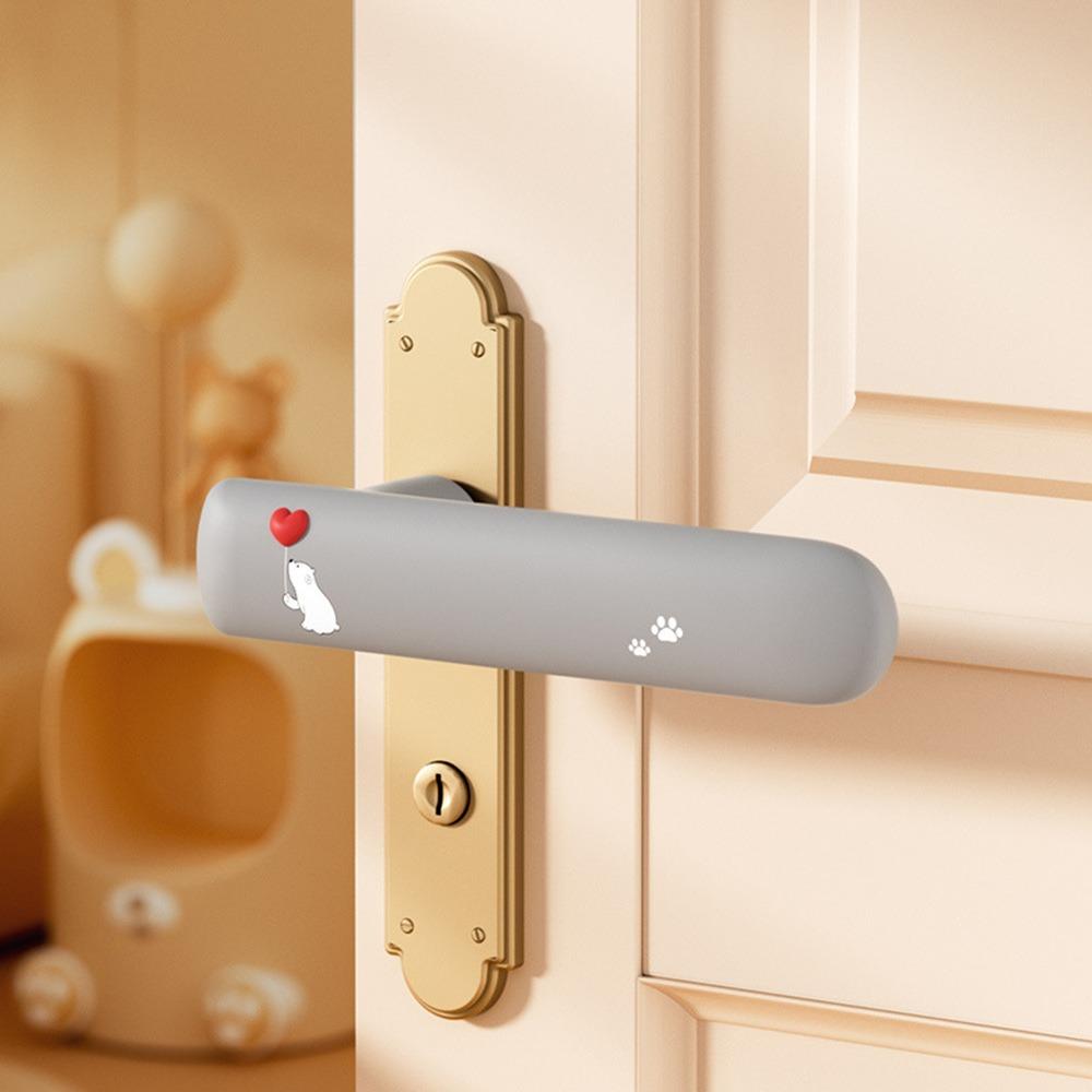Silicone Door Handle Cover Anti-collision Protective Pad Baby Safety Sleeve Protector for Home Grey-Right
Silicone Door Handle Cover Anti-collision Protective Pad Baby Safety Sleeve Protector for Home Grey-Right