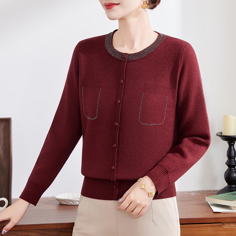 Stylish Knitted Sweater for Middle-aged and Elderly Women - Autumn/Winter Velvet Base Layer 4XL (Suggested 145-160 lbs)
Stylish Knitted Sweater for Middle-aged and Elderly Women - Autumn/Winter Velvet Base Layer 4XL (Suggested 145-160 lbs)