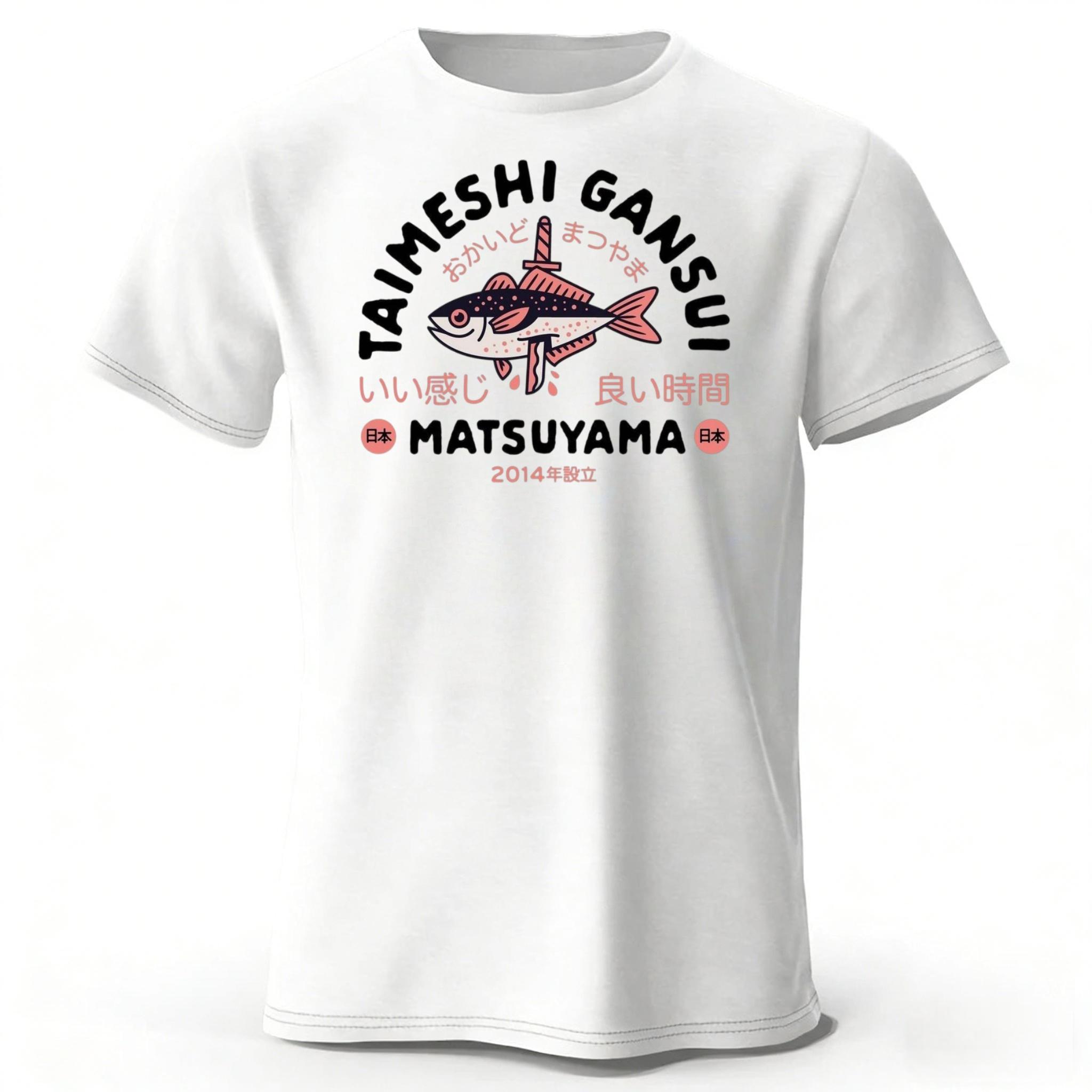 Japanese Style Salted Fish Summer New Print Men Pure Cotton Sports Running Fitness Short Sleeved Simple Style Plus Loose Tshirt 4XL
Japanese Style Salted Fish Summer New Print Men Pure Cotton Sports Running Fitness Short Sleeved Simple Style Plus Loose Tshirt 4XL