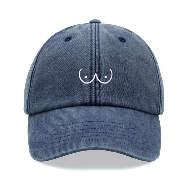 1pc Boobs Cartoon Baseball Caps for Women,Vintage Washed Funny Unisex Dad Hat Low Profile Adjustable for Sports Summer Holiday синій
1pc Boobs Cartoon Baseball Caps for Women,Vintage Washed Funny Unisex Dad Hat Low Profile Adjustable for Sports Summer Holiday синій