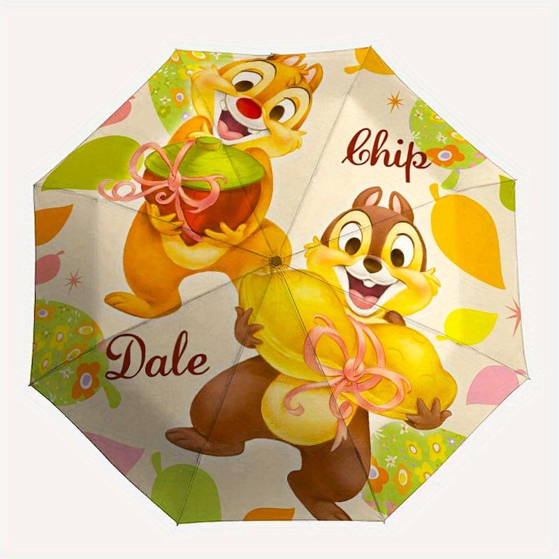 1pc Chip and Dale Automatic Umbrella , Duty 8-Rib Windproof Frame, Lightweight Portable Umbrella for Women/Men, Ideal for Travel, yy250801024
1pc Chip and Dale Automatic Umbrella , Duty 8-Rib Windproof Frame, Lightweight Portable Umbrella for Women/Men, Ideal for Travel, yy250801024