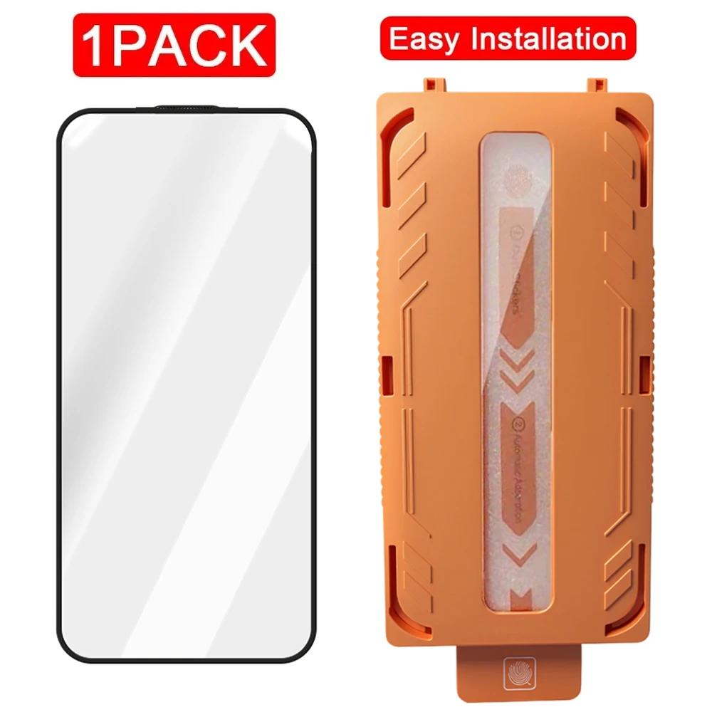 For iPhone 17/17 ProMax/17 Pro/17 Air Easy To Install Tempered Glass Screen Protectors Auto-fit Films for IPhone 17 2025 New for iPhone 16
For iPhone 17/17 ProMax/17 Pro/17 Air Easy To Install Tempered Glass Screen Protectors Auto-fit Films for IPhone 17 2025 New for iPhone 16