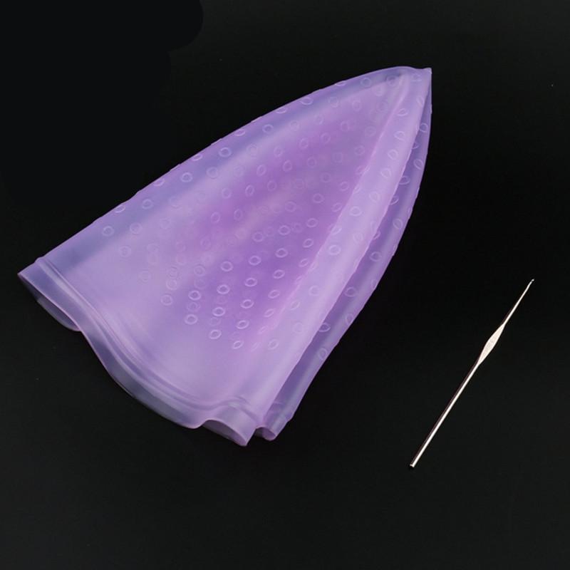 1 Set Silicone Highlight Cap Reusable Hair Coloring Highlighting Cap Pull Through Caps for Hair Dying Frosting Cap With Hook рожевий
1 Set Silicone Highlight Cap Reusable Hair Coloring Highlighting Cap Pull Through Caps for Hair Dying Frosting Cap With Hook рожевий