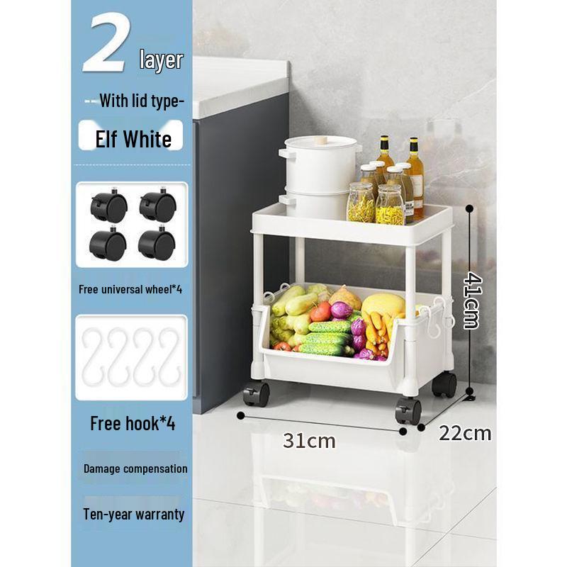 Multi-layer Kitchen Storage Rack for Snacks, Fruits, and Vegetables Upgraded Storage Capacity
Multi-layer Kitchen Storage Rack for Snacks, Fruits, and Vegetables Upgraded Storage Capacity