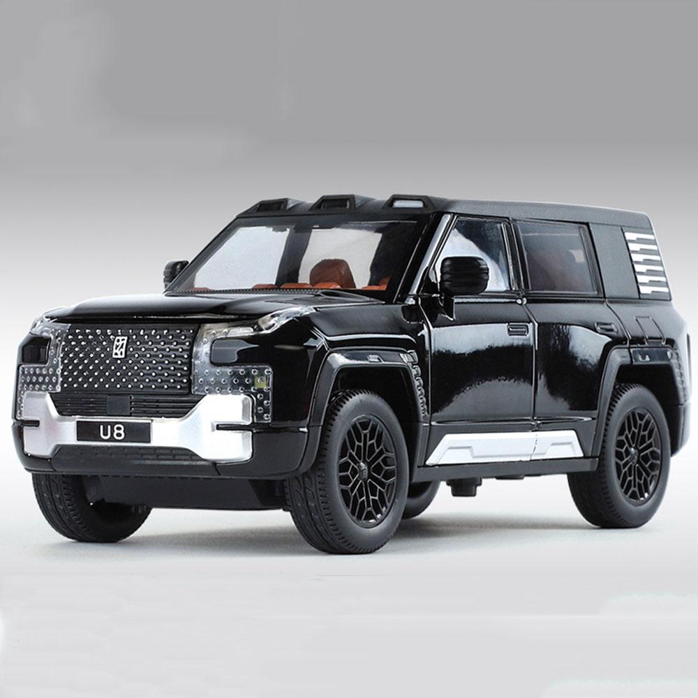 1:24 BYD Looking At Up U8 Model SUV Car Toys Alloy Diecast Pull Back 6 Doors Opened Sound Light Off-road Vehicle For Boys Gifts чёрный
1:24 BYD Looking At Up U8 Model SUV Car Toys Alloy Diecast Pull Back 6 Doors Opened Sound Light Off-road Vehicle For Boys Gifts чёрный