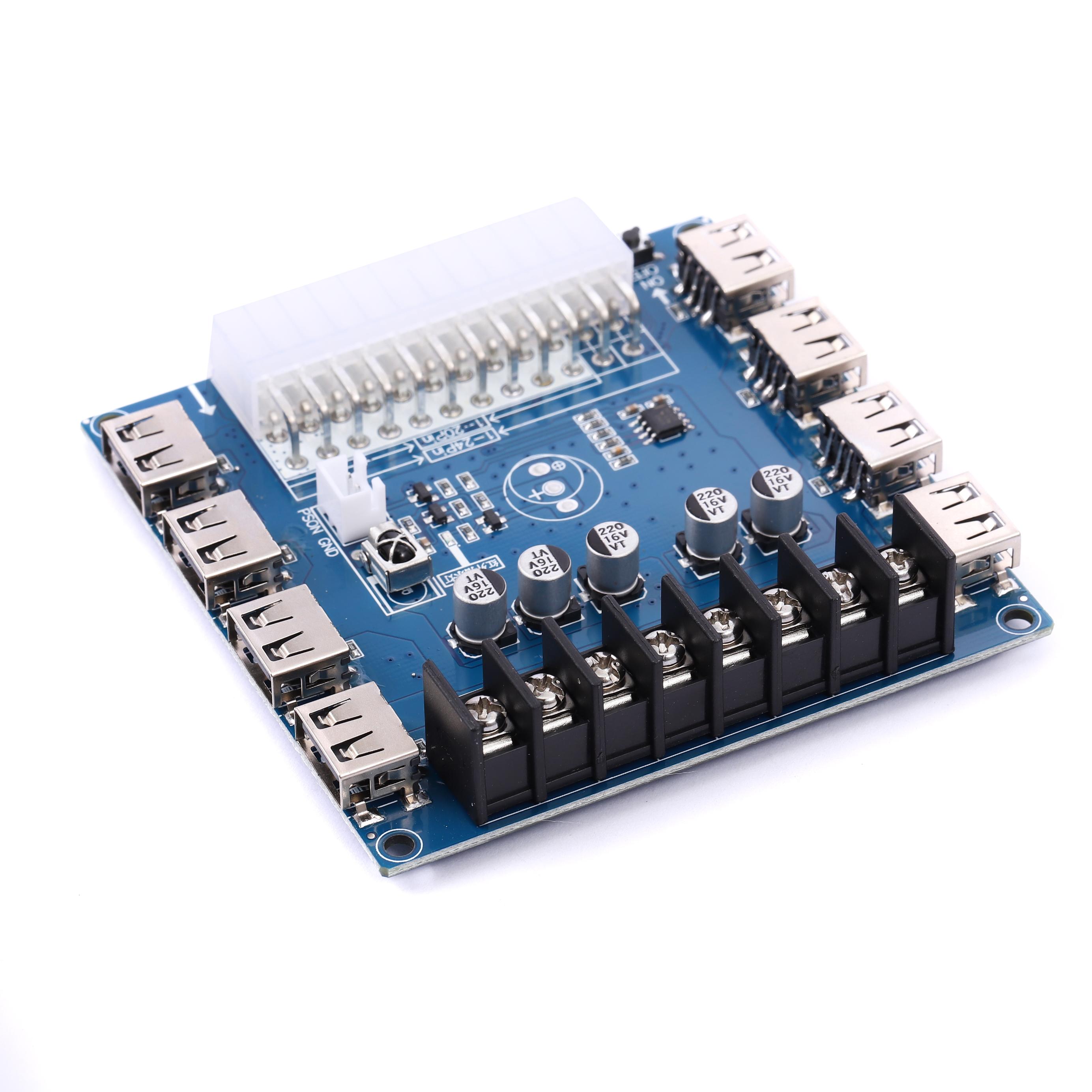 USB charging desktop computer chassis power supply ATX adapter board power take-off module power supply output wiring
USB charging desktop computer chassis power supply ATX adapter board power take-off module power supply output wiring