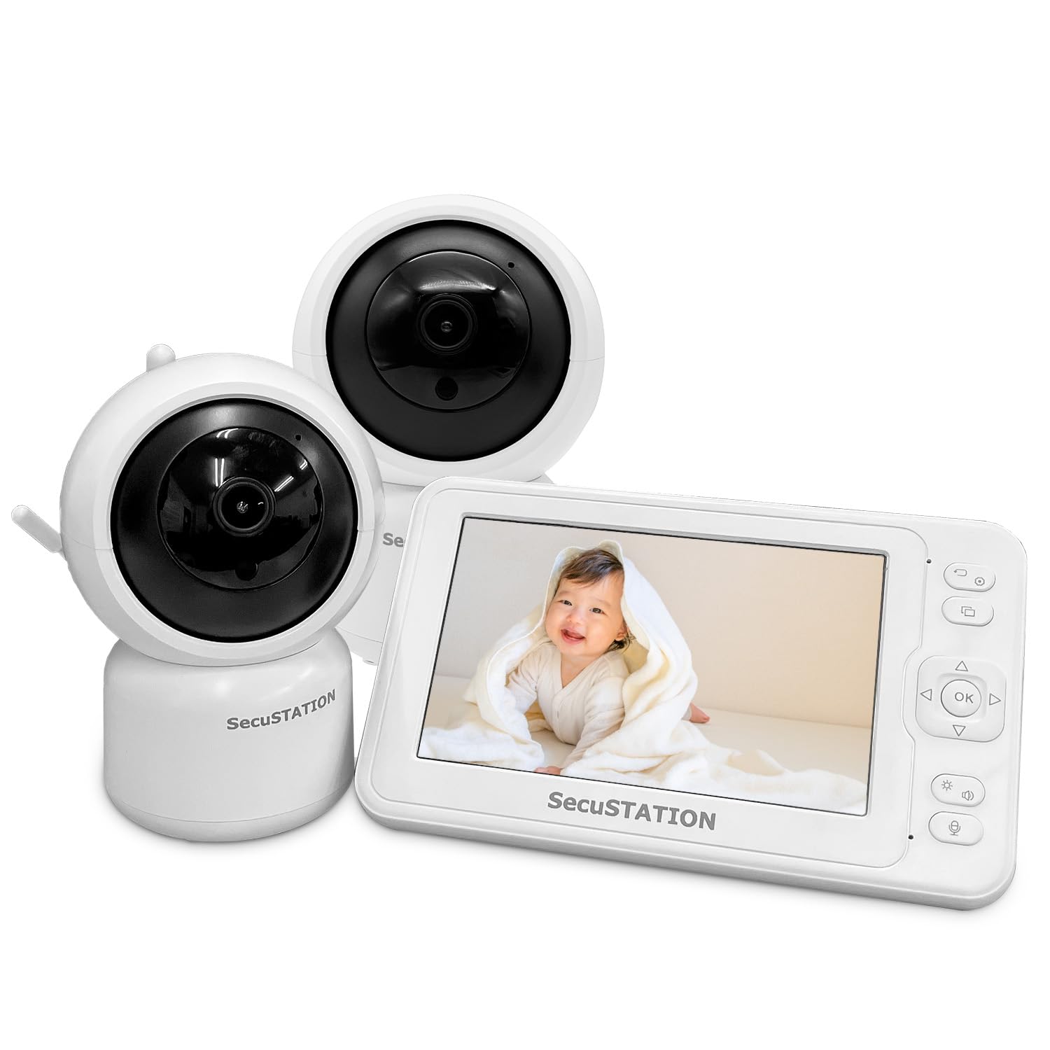 SecuSTATION Secubaby Baby Large Temperature Night No Red Cry Lullaby Baby Monitoring Baby Domestically Distributed by a Japanese Manufacturer Cameras
SecuSTATION Secubaby Baby Large Temperature Night No Red Cry Lullaby Baby Monitoring Baby Domestically Distributed by a Japanese Manufacturer Cameras
