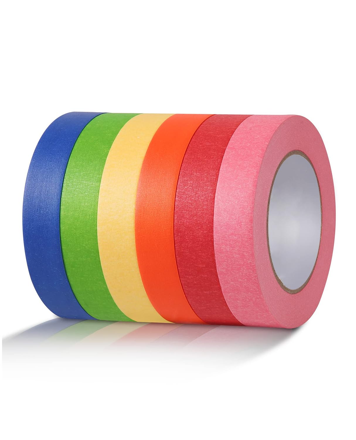 TOMSING Masking Tape Set Colorful and Plain Paper Tape for DIY 20mm x 20m Pink 6 6-Color - Crafts, Painting, Protection, Decoration, (Red, Orange,
TOMSING Masking Tape Set Colorful and Plain Paper Tape for DIY 20mm x 20m Pink 6 6-Color - Crafts, Painting, Protection, Decoration, (Red, Orange,