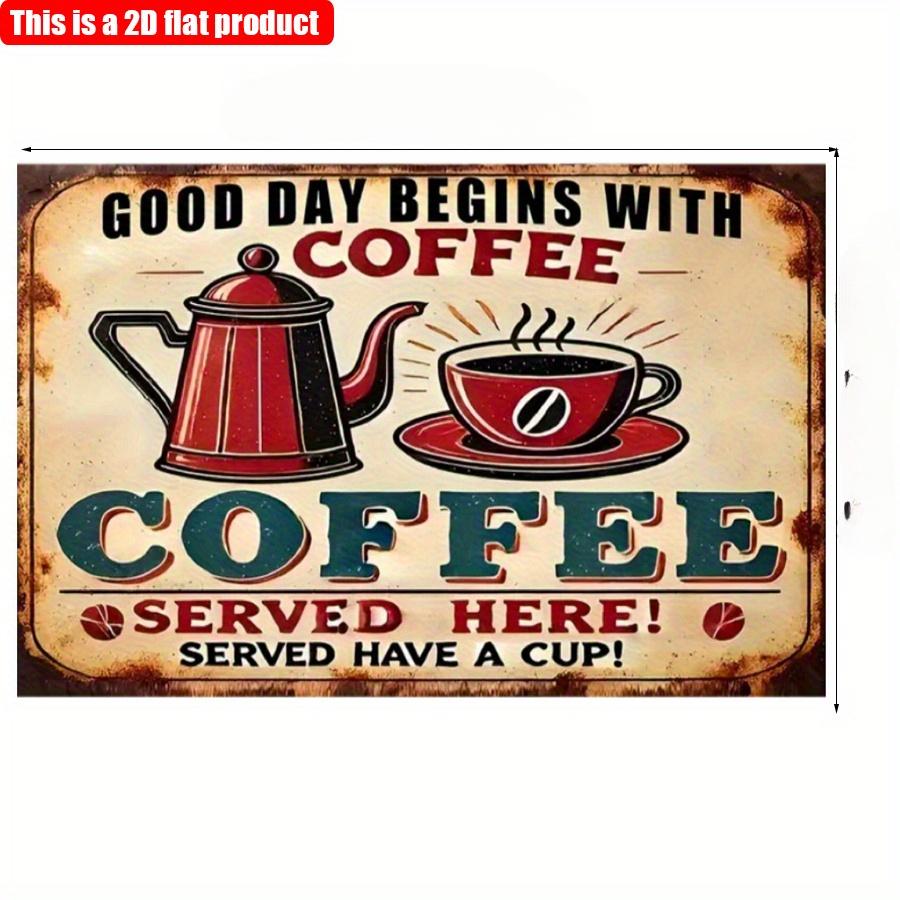 2D плоская 20*10см1шт Хороший день начинается с кофе Винтажная деревянная табличка, очаровательный кофейный узор настенный декор, идеально подходит для дома, кафе-бара, ресторана 30*20cm
2D плоская 20*10см1шт Хороший день начинается с кофе Винтажная деревянная табличка, очаровательный кофейный узор настенный декор, идеально подходит для дома, кафе-бара, ресторана 30*20cm