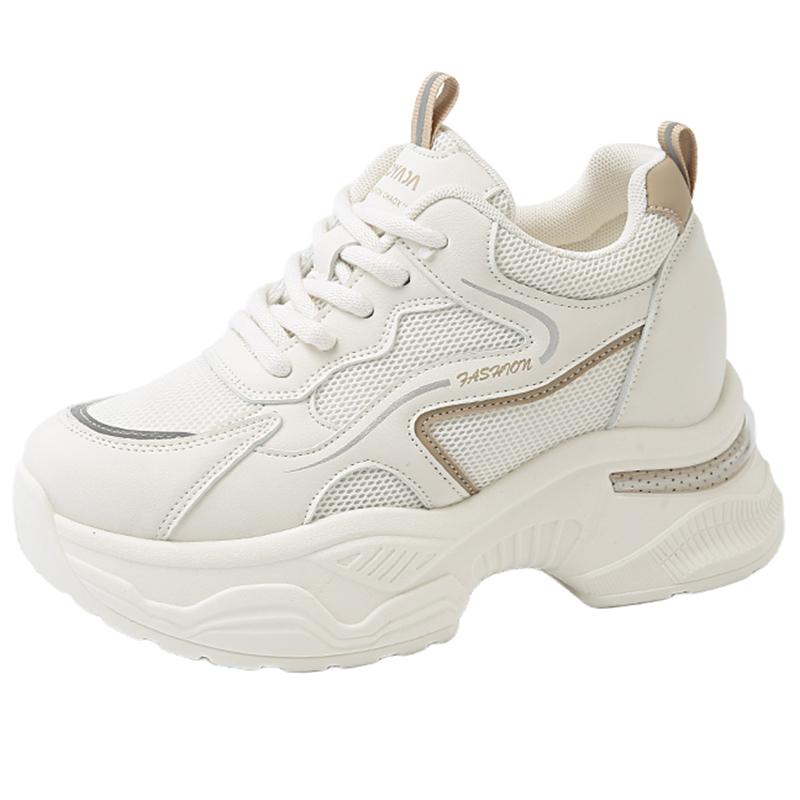 Fashion Chunky Platform Sneakers Women Spring Breathable Mesh Non-Slip Sports Shoes Ladies Lace-Up Thick Bottom Vulcanized Shoes Female 40 бежевый
Fashion Chunky Platform Sneakers Women Spring Breathable Mesh Non-Slip Sports Shoes Ladies Lace-Up Thick Bottom Vulcanized Shoes Female 40 бежевый