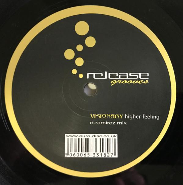 12inch Record VISIONARY - Higher Feeling RGR009 Release Grooves 2004 Canada Dance & Electronica Used
12inch Record VISIONARY - Higher Feeling RGR009 Release Grooves 2004 Canada Dance & Electronica Used