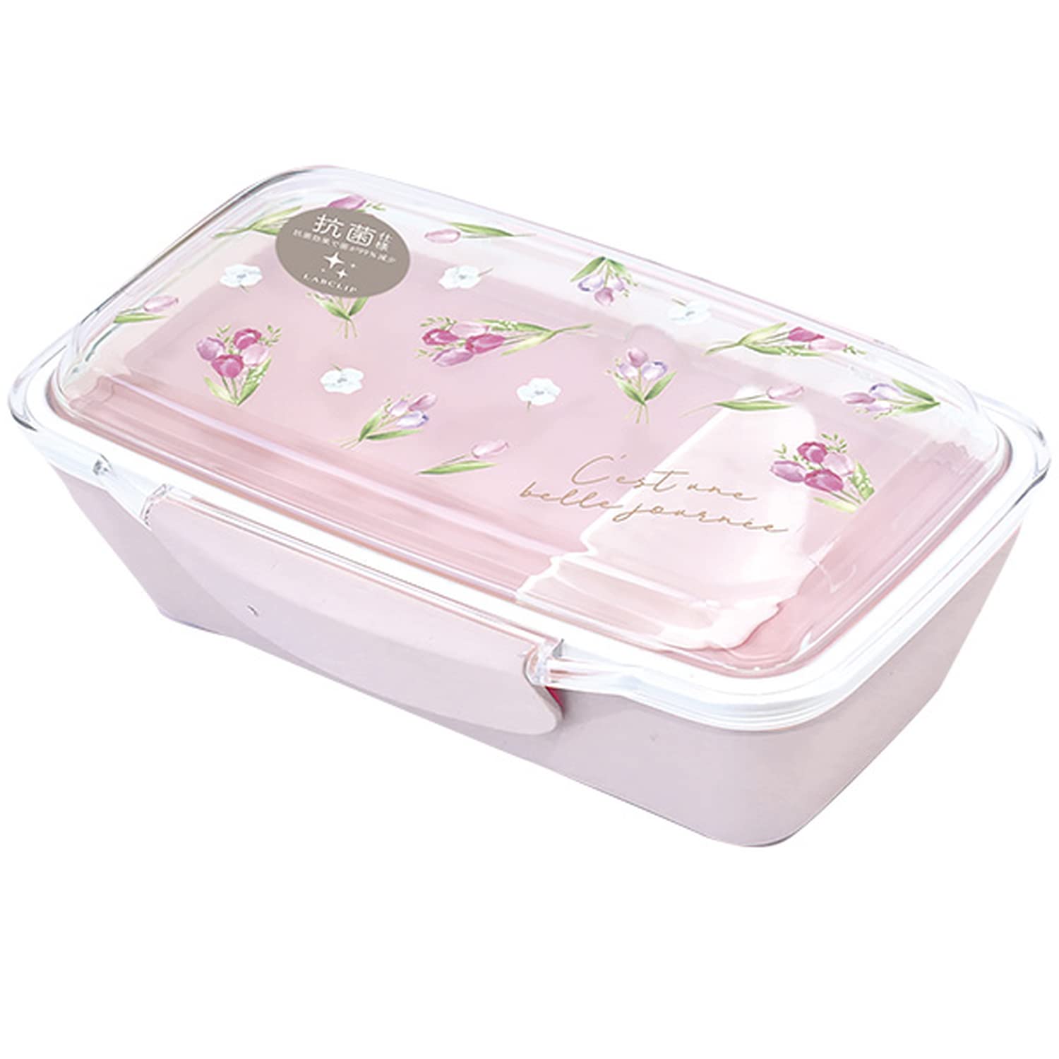 Labo Clip Bento Box Boncadu Dome Lunch 1 Tier Pink 22D-BCLB01-PK розовый
Labo Clip Bento Box Boncadu Dome Lunch 1 Tier Pink 22D-BCLB01-PK розовый