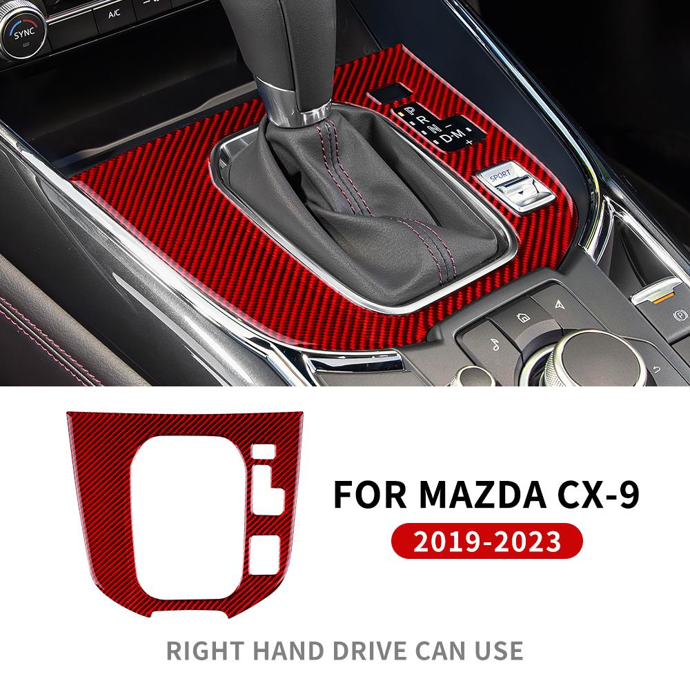 Наклейка зі справжнього карбону для Mazda CX-9 2019 2020 2025 2025 2025 Панель центральної консолі перемикання передач Аксесуари для салону RHD LHD
Наклейка зі справжнього карбону для Mazda CX-9 2019 2020 2025 2025 2025 Панель центральної консолі перемикання передач Аксесуари для салону RHD LHD
