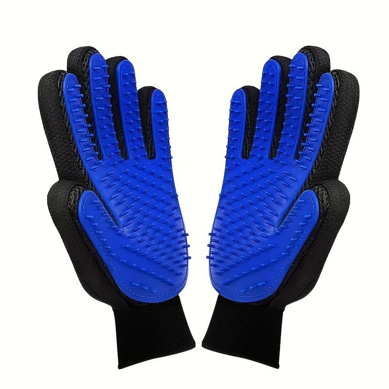 2-Pack Pet Grooming Gloves Hair Removal Gloves with Hair Removal and Massage Tools for Dogs and Cats to Remove Loose Hair 1 pair синий
2-Pack Pet Grooming Gloves Hair Removal Gloves with Hair Removal and Massage Tools for Dogs and Cats to Remove Loose Hair 1 pair синий