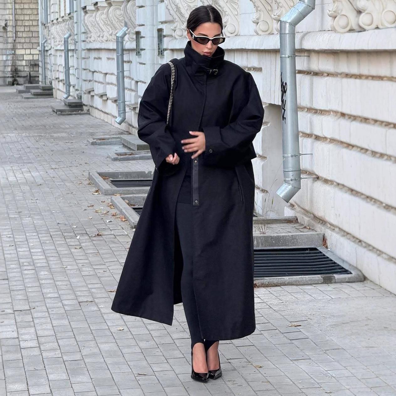 Жіночий тренч вільного крою – Осінь 2025 Повсякденна мода XS чорний
Жіночий тренч вільного крою – Осінь 2025 Повсякденна мода XS чорний