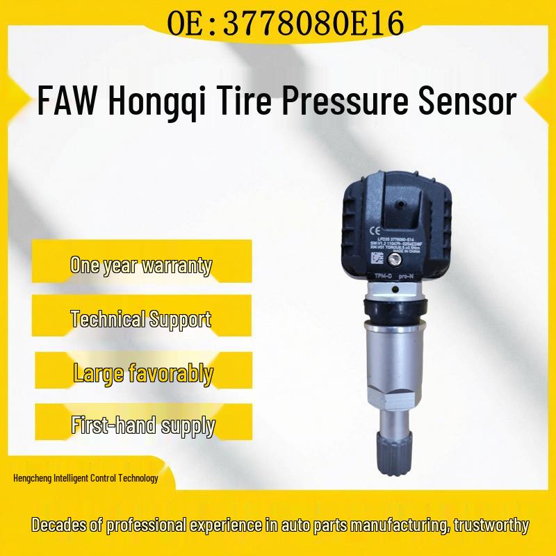 Tire Pressure Sensor 3778080E16 for FAW Hongqi Cars Rubber
Tire Pressure Sensor 3778080E16 for FAW Hongqi Cars Rubber