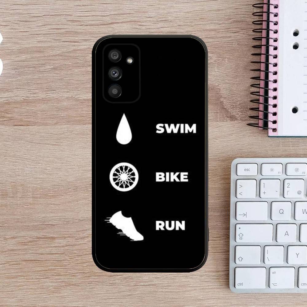 Swim Bike Run Triathlon Phone Case For Samsung Galaxy A13,A21s,A22,A31,A32,A52,A53,A71,A80,A91 Soft Black Cover Samsung a11
Swim Bike Run Triathlon Phone Case For Samsung Galaxy A13,A21s,A22,A31,A32,A52,A53,A71,A80,A91 Soft Black Cover Samsung a11