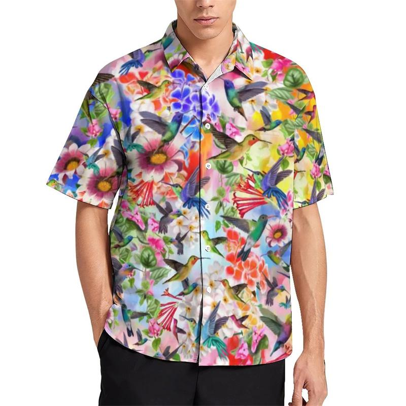 Hawaiian Men s Shirt 3D Printed Bird Pattern Printed Vacation Beach Shirt Fashion Short Sleeve Collar Shirt Street Wear 5XL
Hawaiian Men s Shirt 3D Printed Bird Pattern Printed Vacation Beach Shirt Fashion Short Sleeve Collar Shirt Street Wear 5XL