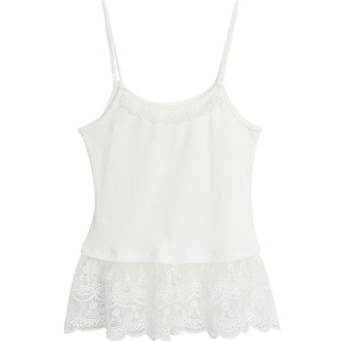 Women s White Lace Patchwork Sleeveless Camisole for Spring & Autumn 2025 XL белый
Women s White Lace Patchwork Sleeveless Camisole for Spring & Autumn 2025 XL белый