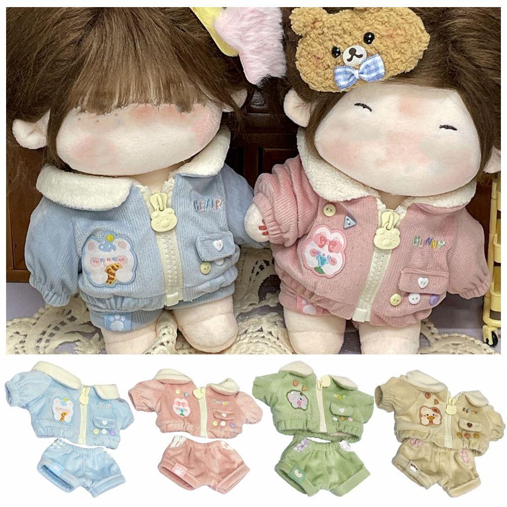 Outfit Playing House Corduroy Coat Suit Changing Dress Game Lapel Cotton Jacket 20CM Doll Clothes
Outfit Playing House Corduroy Coat Suit Changing Dress Game Lapel Cotton Jacket 20CM Doll Clothes