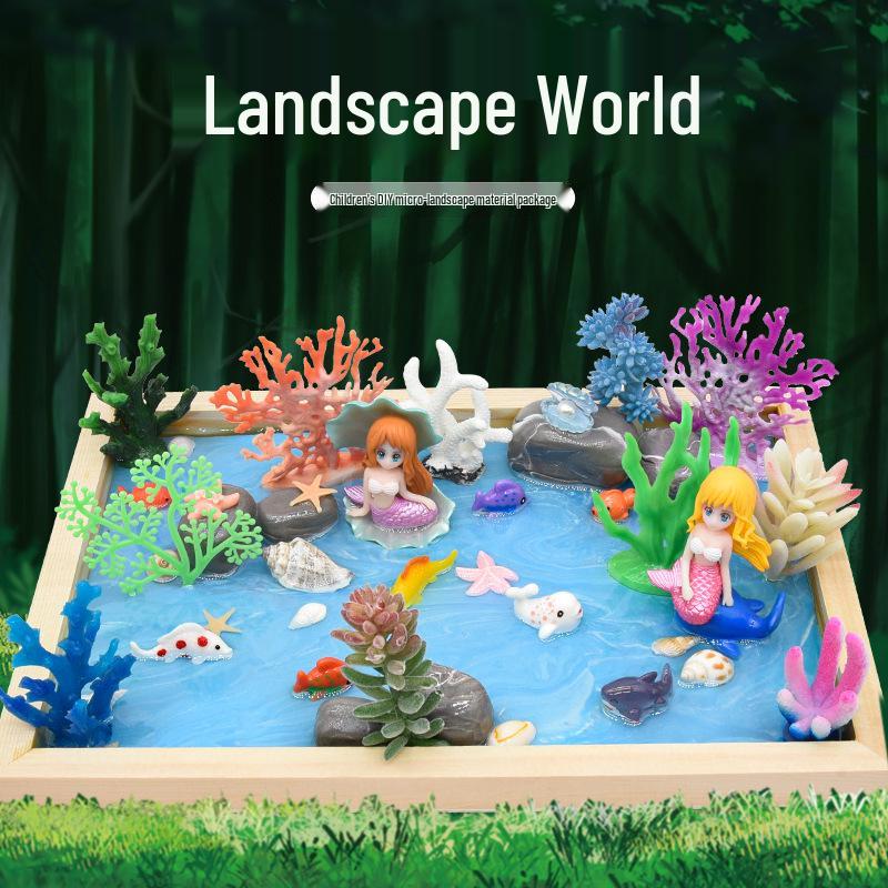 Children s Creative Epoxy Micro-Landscape Kit: Wooden Frame, Color Clay Accessories for Boys and Girls
Children s Creative Epoxy Micro-Landscape Kit: Wooden Frame, Color Clay Accessories for Boys and Girls