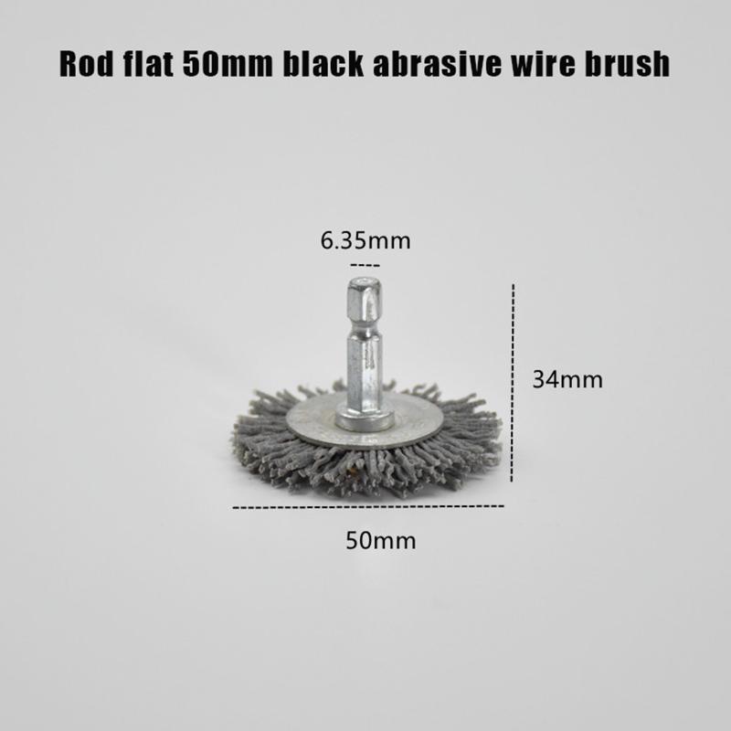 Для дрилі роторного інструменту видалення іржі/корозії/фарби нейлонова абразивна щітка зернистість 80/120/180/240 плоска абразивна колісна щітка хвостовик 1/4
Для дрилі роторного інструменту видалення іржі/корозії/фарби нейлонова абразивна щітка зернистість 80/120/180/240 плоска абразивна колісна щітка хвостовик 1/4