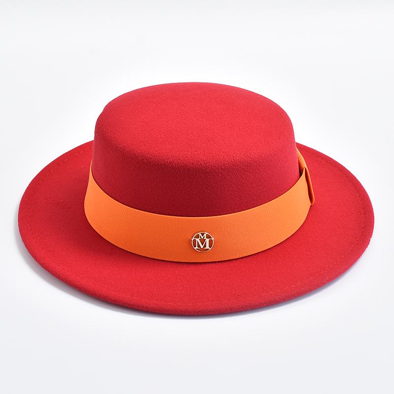 British Style Fedora Hats for Women Fashion Autumn Winter Flat Top Bow Elastic Ribbon Felt Hats Wedding Dress Jazz Cap One Size
British Style Fedora Hats for Women Fashion Autumn Winter Flat Top Bow Elastic Ribbon Felt Hats Wedding Dress Jazz Cap One Size