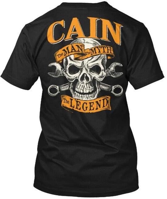 Cain The Man Myth Legend Tee T shirt Made in the USA Size S to 5XL M
Cain The Man Myth Legend Tee T shirt Made in the USA Size S to 5XL M