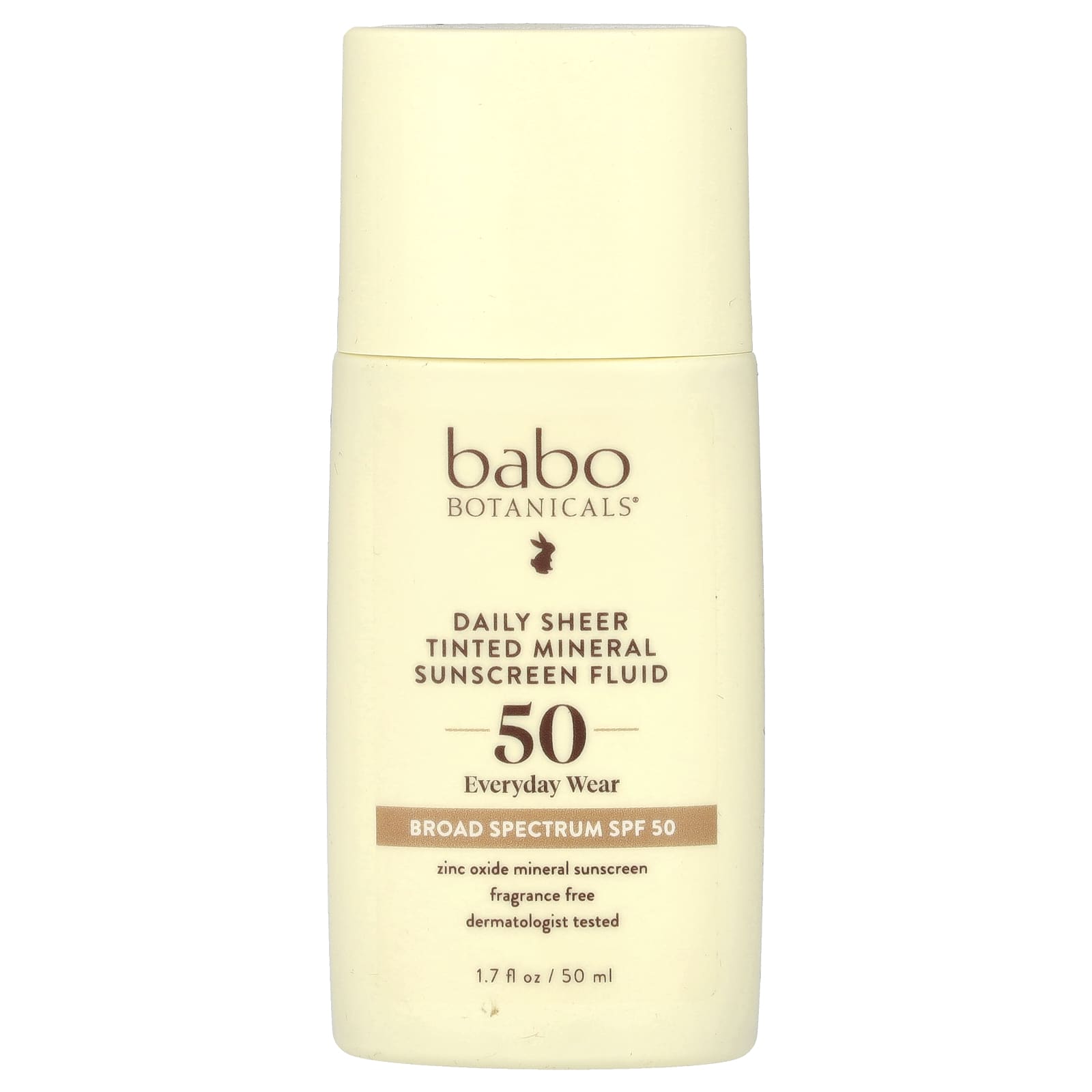 Daily Sheer Tinted Mineral Sunscreen Fluid, Spf 50, Fragrance Free, 50 Ml (1.7 Fl Oz)
Daily Sheer Tinted Mineral Sunscreen Fluid, Spf 50, Fragrance Free, 50 Ml (1.7 Fl Oz)