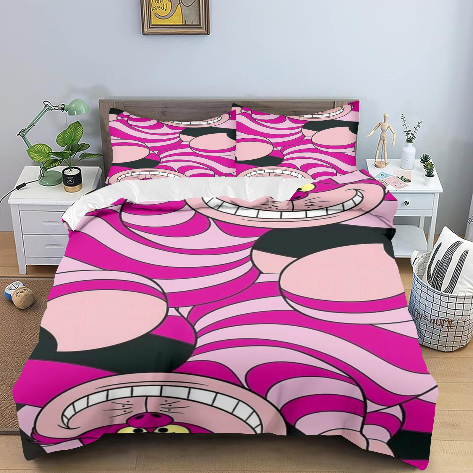 Alice in Wonderland Duvet Cover Set Childern Home Boys Girls Cartoon Co-branded Modern 2 Piece Bedding Sets US King(264*228cm)3pcs
Alice in Wonderland Duvet Cover Set Childern Home Boys Girls Cartoon Co-branded Modern 2 Piece Bedding Sets US King(264*228cm)3pcs