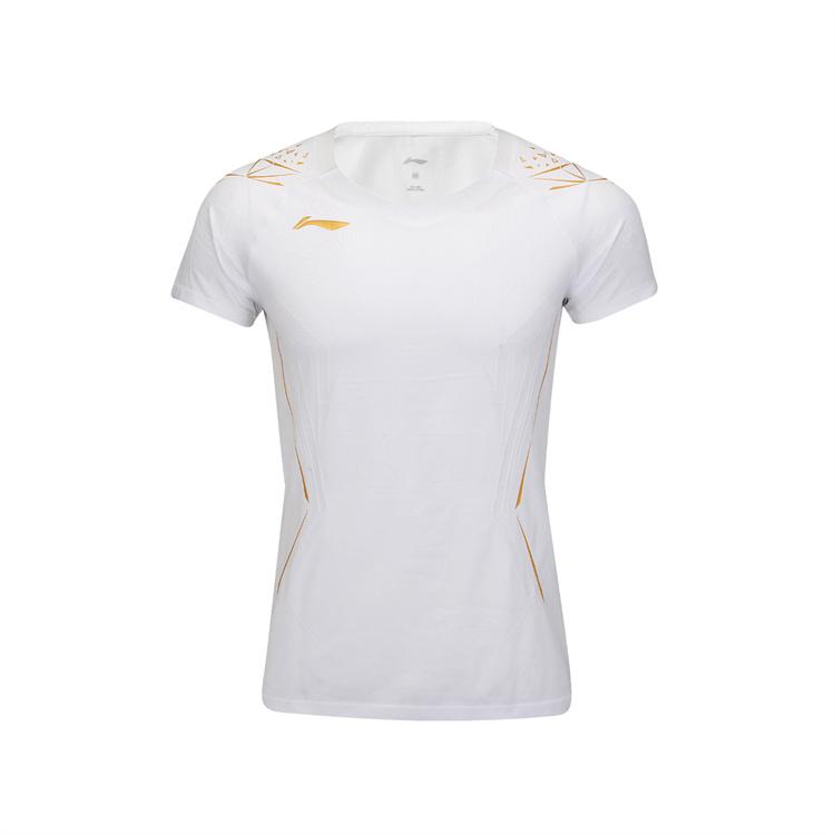 Li Ning Badminton Series Quick-Dry Breathable Cool Round Neck Competition Training Sports Short Sleeve T-Shirt Women T-Shirts White AAYV036-2 S
Li Ning Badminton Series Quick-Dry Breathable Cool Round Neck Competition Training Sports Short Sleeve T-Shirt Women T-Shirts White AAYV036-2 S