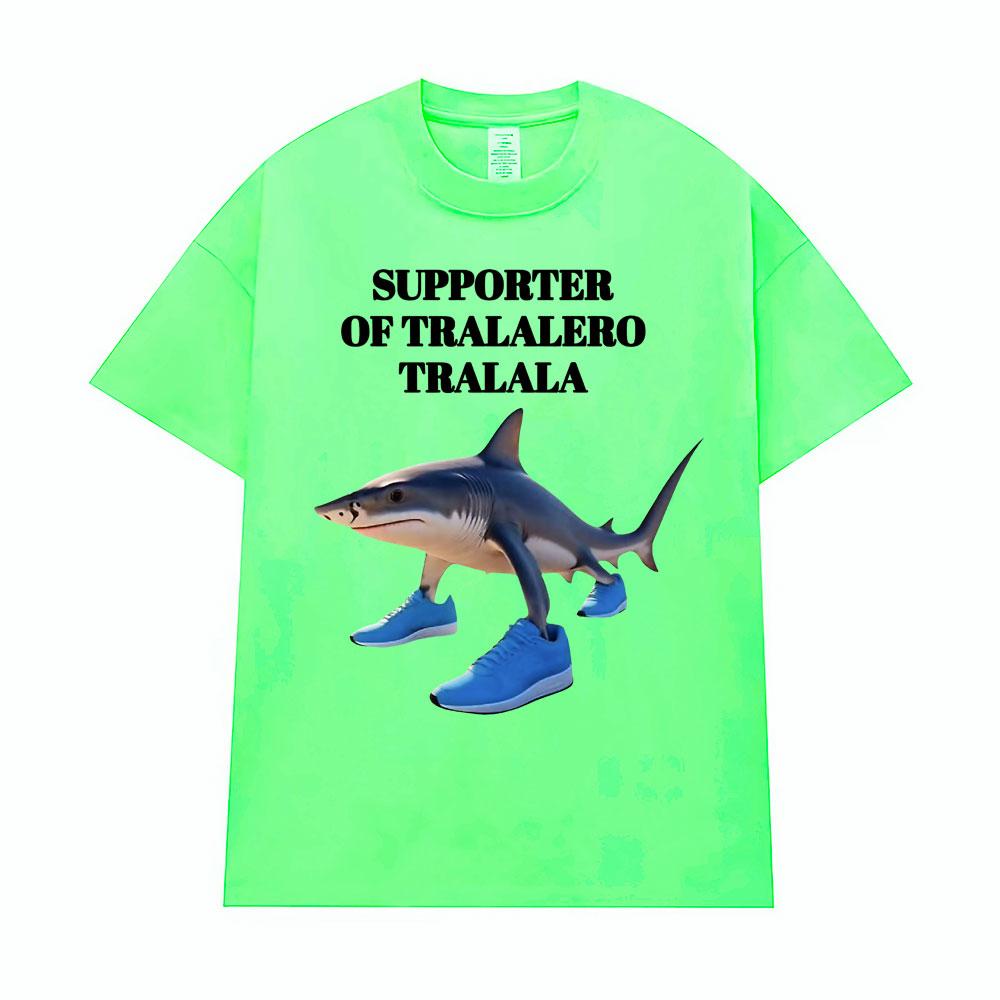 Funny Running Shark Meme T Shirts Supporter of Tralalero Tralala Graphic T-shirt Men Women Clothing Humor Casual Comfort T Shirt 3XL
Funny Running Shark Meme T Shirts Supporter of Tralalero Tralala Graphic T-shirt Men Women Clothing Humor Casual Comfort T Shirt 3XL