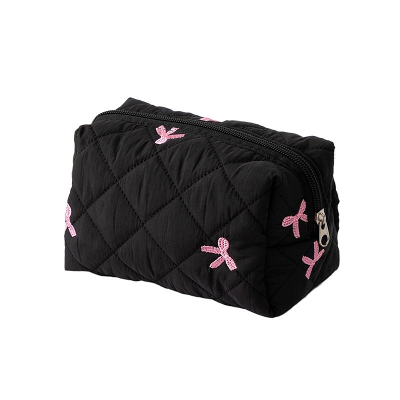Cute Bow Tie Makeup Bag Aesthetic Makeup Organizer Travel Toiletry Pouch Portable Makeup Storage For Women чёрный
Cute Bow Tie Makeup Bag Aesthetic Makeup Organizer Travel Toiletry Pouch Portable Makeup Storage For Women чёрный
