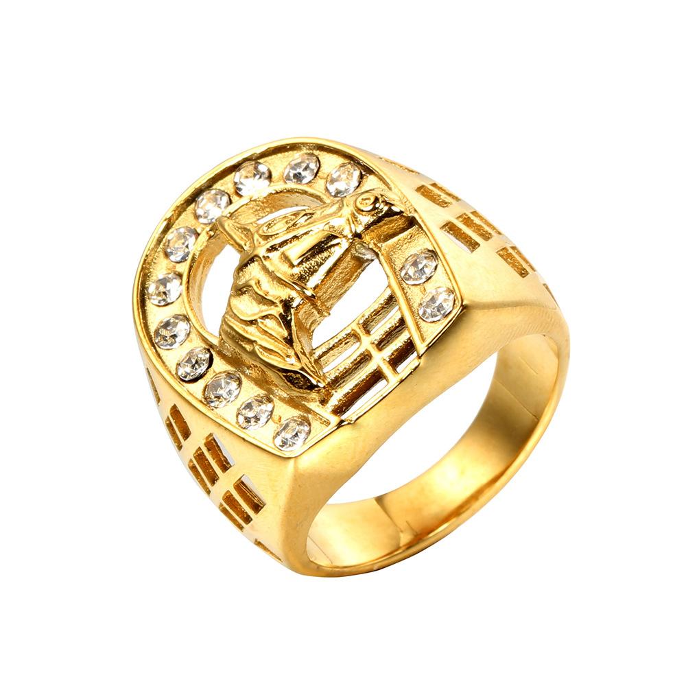 Hip Hop Iced Out Animal Horse Head Ring Male Gold Color Stinless Steel Horseshoe Rings for Men Fashion Party Jewelry Gift 2025 7
Hip Hop Iced Out Animal Horse Head Ring Male Gold Color Stinless Steel Horseshoe Rings for Men Fashion Party Jewelry Gift 2025 7