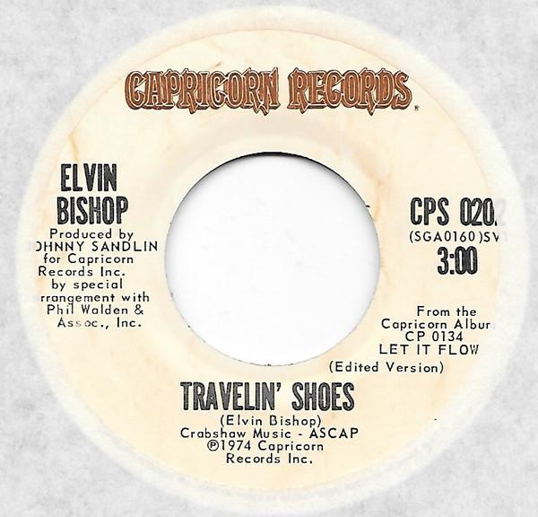7inch Record ELVIN BISHOP - Travelin Shoes CPS0202 Capricorn Recor 1974 US Rock Used
7inch Record ELVIN BISHOP - Travelin Shoes CPS0202 Capricorn Recor 1974 US Rock Used
