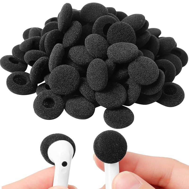 FuoooooGui Replacement Earphone Cushion Set of 70 Soft Sponge Ear Pads with 1.8mm Inner Hole Highly Elastic Light and Soft Sponge Durable Lightweight
FuoooooGui Replacement Earphone Cushion Set of 70 Soft Sponge Ear Pads with 1.8mm Inner Hole Highly Elastic Light and Soft Sponge Durable Lightweight