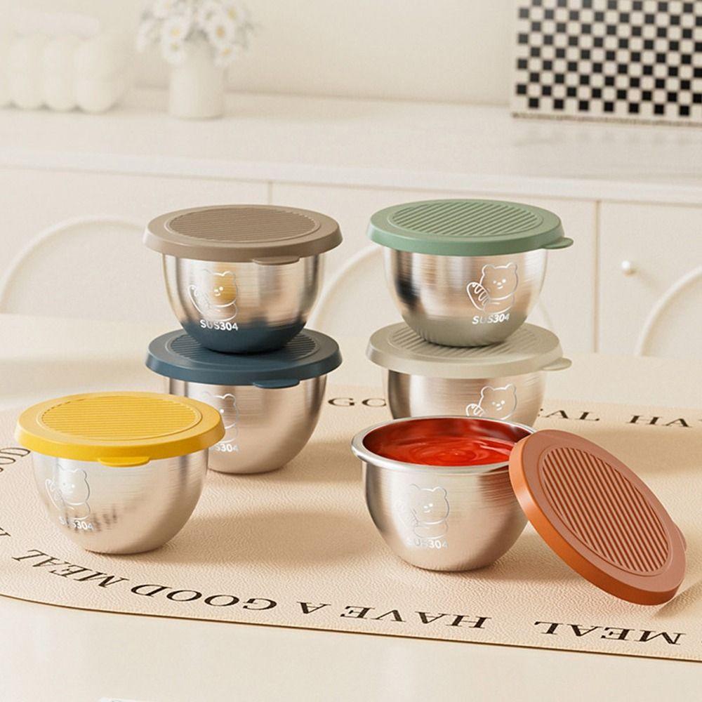 4Pcs Mini Stainless Steel Bear Sauce Cup 70ML Bear Seasoning Box Condiment Containers Picnics зелёный
4Pcs Mini Stainless Steel Bear Sauce Cup 70ML Bear Seasoning Box Condiment Containers Picnics зелёный