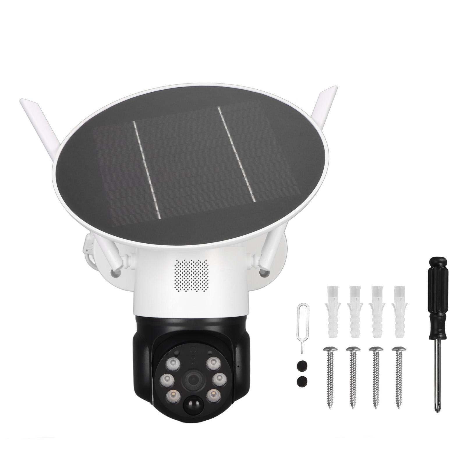 Solar Outdoor Security Camera 300W 1080P HD Wifi Security Camera Waterproof Night Vision APP Remote
Solar Outdoor Security Camera 300W 1080P HD Wifi Security Camera Waterproof Night Vision APP Remote