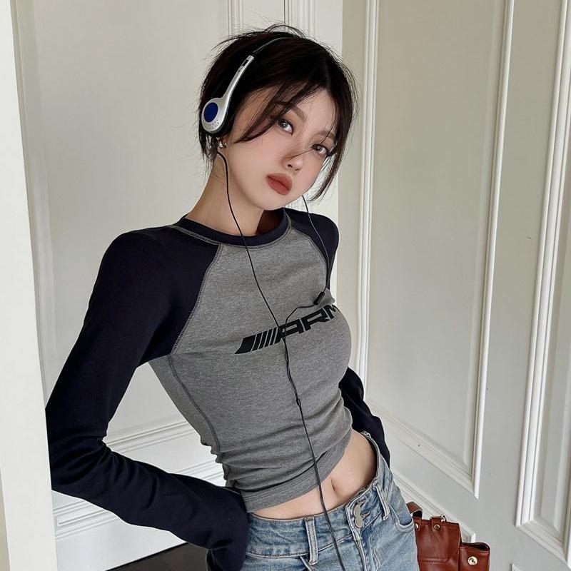Футболки для девочек Y2K с длинным рукавом с контролем живота, женские сексуальные топы, клубная уличная повседневная одежда, женские модные футболки с круглым вырезом, женские повседневные футболки A09
Футболки для девочек Y2K с длинным рукавом с контролем живота, женские сексуальные топы, клубная уличная повседневная одежда, женские модные футболки с круглым вырезом, женские повседневные футболки A09
