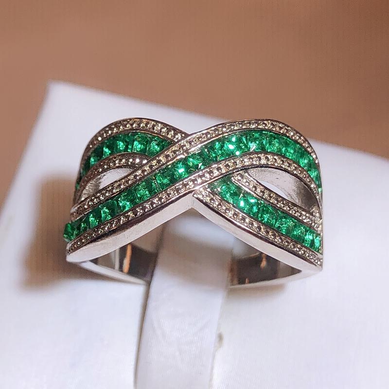 Trendy Amethyst Ring For Women Cross shape Green Zircon 925 Silver Jewelry Bow Female Accessory Wedding Gift Wholesale 6 зелёный
Trendy Amethyst Ring For Women Cross shape Green Zircon 925 Silver Jewelry Bow Female Accessory Wedding Gift Wholesale 6 зелёный