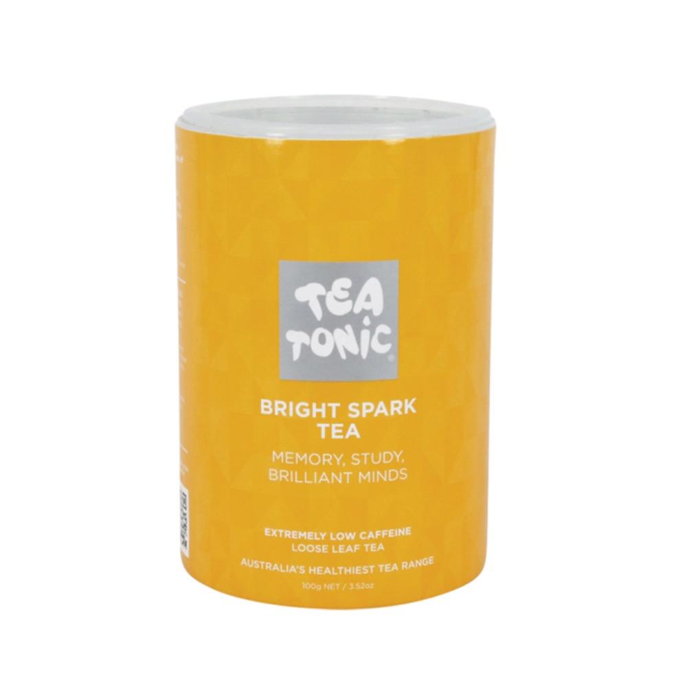 Tea Tonic Bright Spark Tea Tube 100g
Tea Tonic Bright Spark Tea Tube 100g