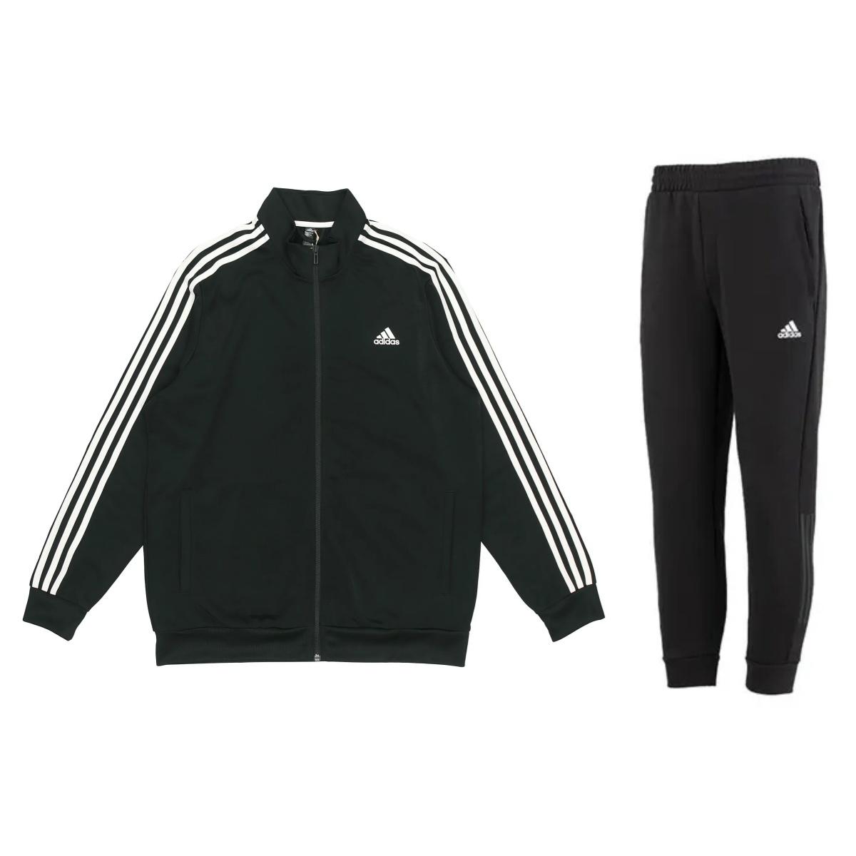 Adidas Striped Retro Stand Collar Zip Long Sleeve Top And Cuffed Mid Waist Long Pants Casual Sports Set Men Sets Black H46099+HN8984 S
Adidas Striped Retro Stand Collar Zip Long Sleeve Top And Cuffed Mid Waist Long Pants Casual Sports Set Men Sets Black H46099+HN8984 S