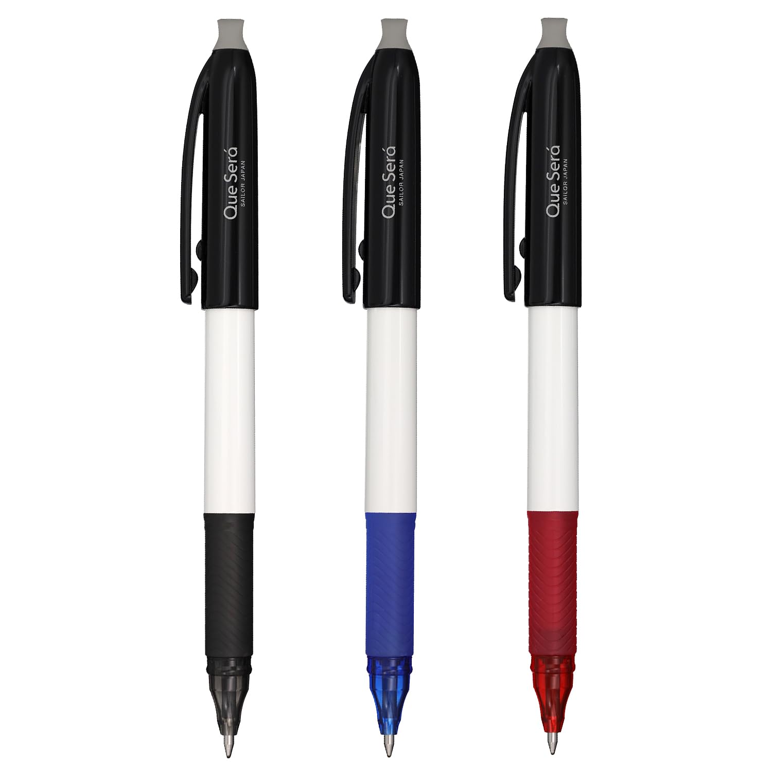 Sailor Quesera Ballpoint Erasable Ballpoint Pen, Pen, Black, Red, Blue, 3-Pack, 0.8mm, 80-5810-000
Sailor Quesera Ballpoint Erasable Ballpoint Pen, Pen, Black, Red, Blue, 3-Pack, 0.8mm, 80-5810-000