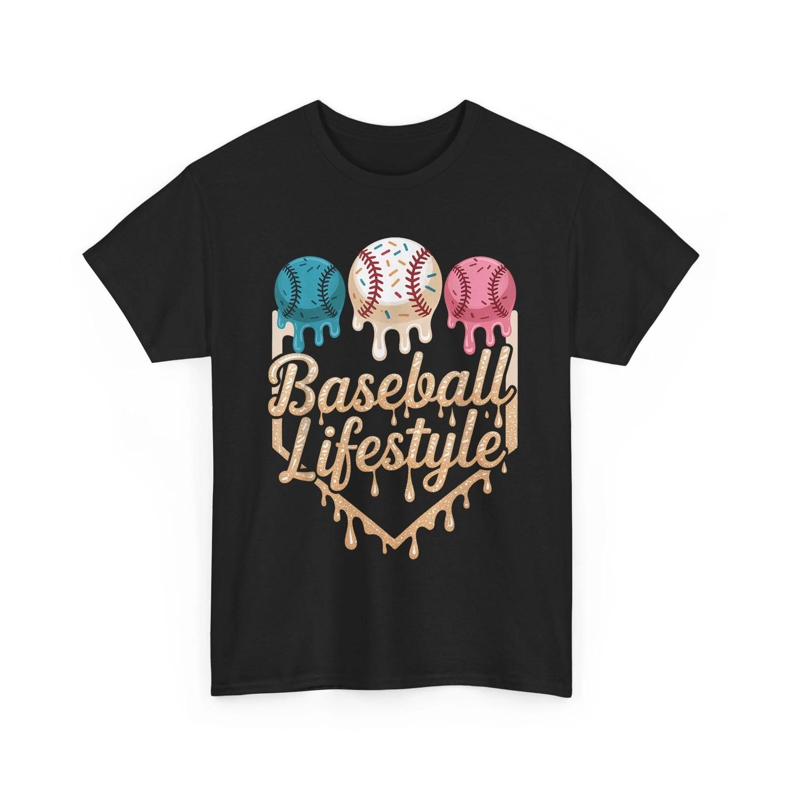 Baseball Lifestyle Ice Cream T-shirt, Baseball Drip Icecream tee S
Baseball Lifestyle Ice Cream T-shirt, Baseball Drip Icecream tee S