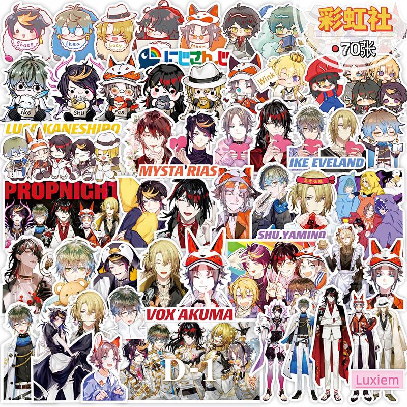70 шт. Vox NIJISANJI EN luxiem mysta ike vox shu luca же милые наклейки vtuber наклейки на багаж наклейки на кружку наклейки для украшения ноутбука
70 шт. Vox NIJISANJI EN luxiem mysta ike vox shu luca же милые наклейки vtuber наклейки на багаж наклейки на кружку наклейки для украшения ноутбука